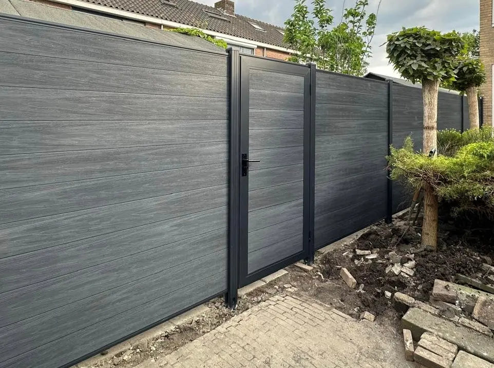 Clôture en composite ANTHRACITE Facadeck