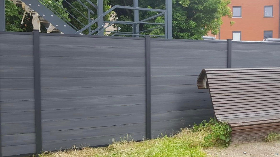 Clôture en composite ANTHRACITE