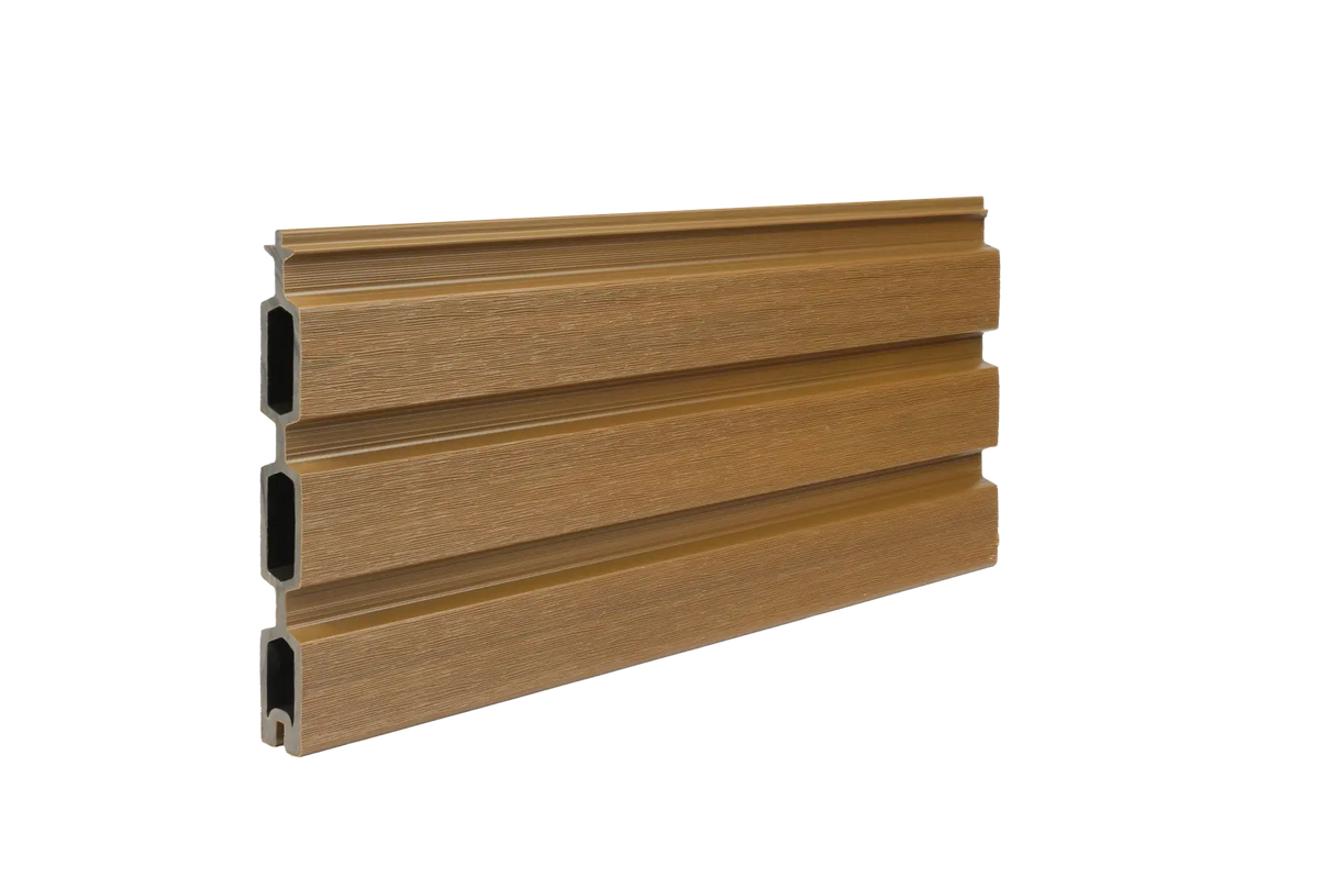 Clôture en composite TEAK rhombus Facadeck