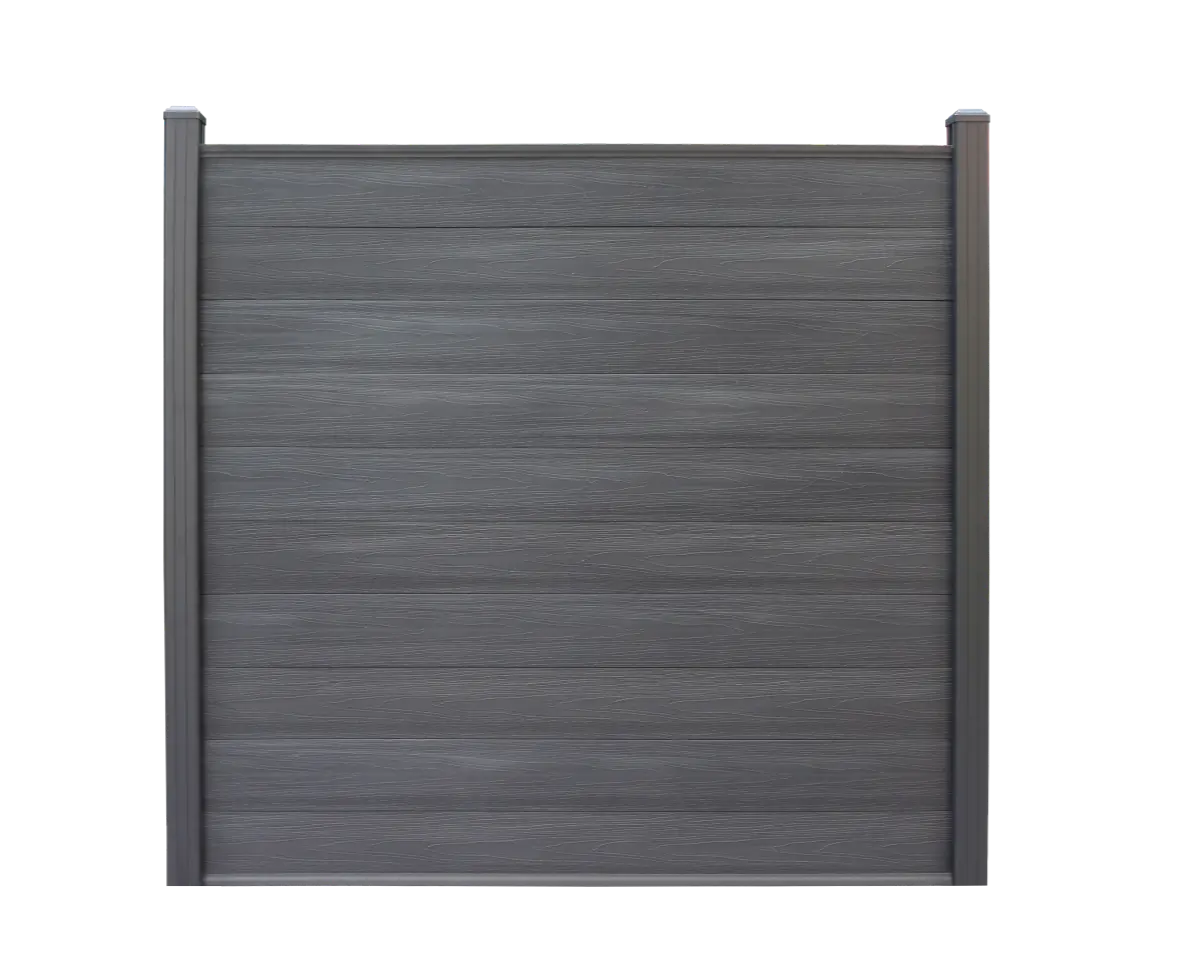 Clôture en composite ANTHRACITE Facadeck