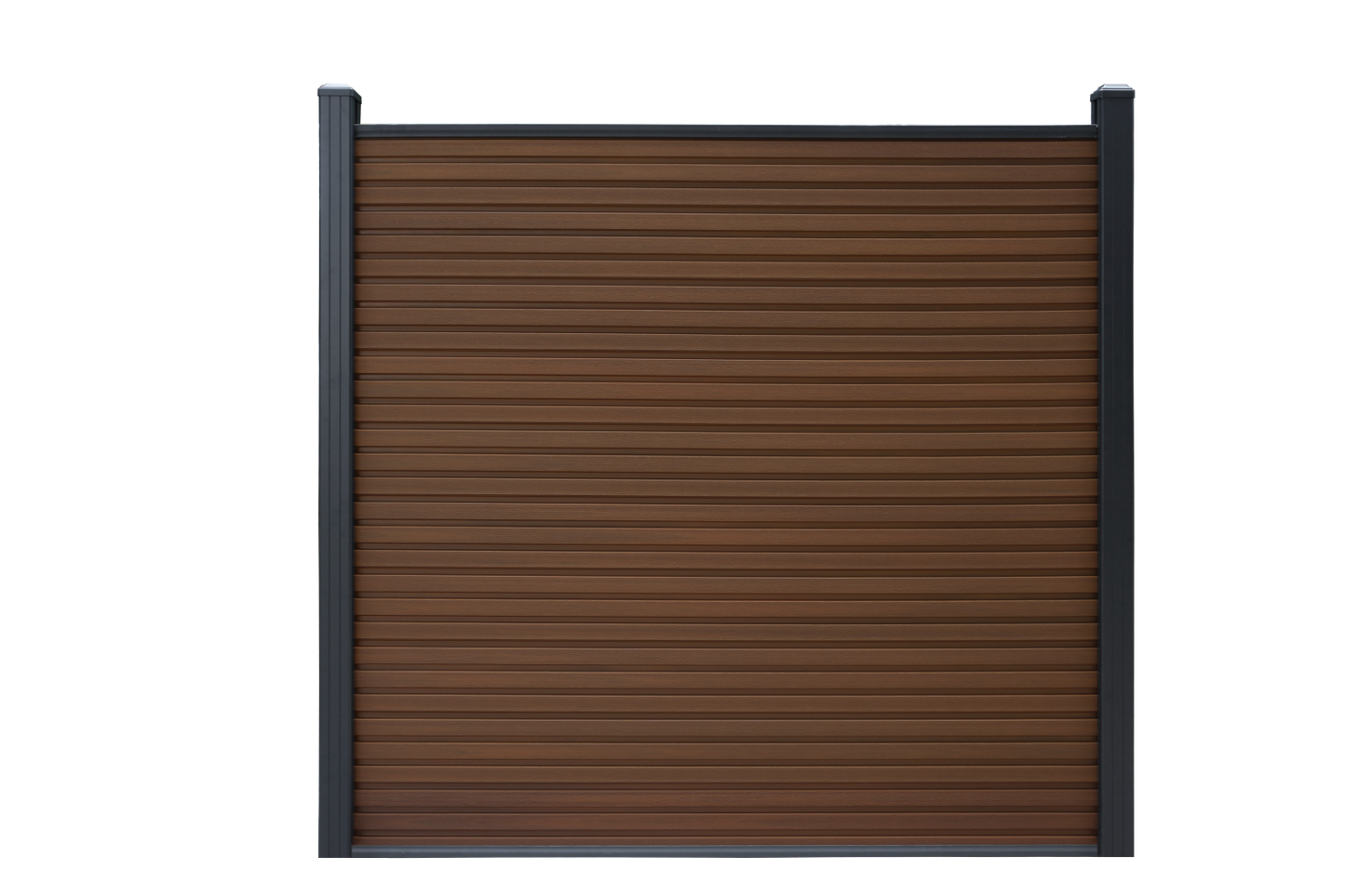Clôture en composite WALNUT rhombus