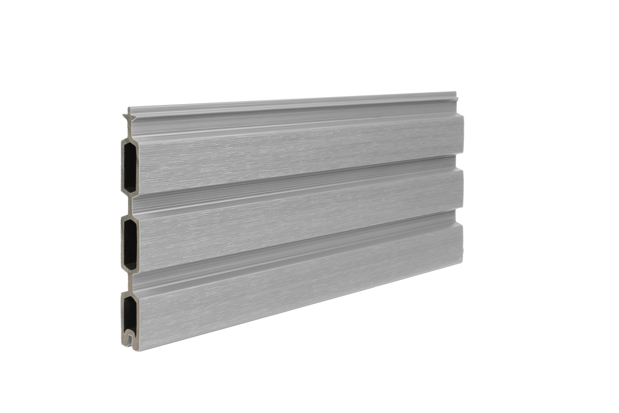 Clôture en composite GRIS CLAIR rhombus