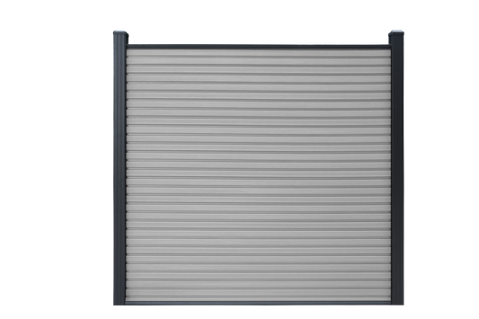 TEAK rhombus composiet schutting