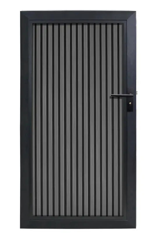 Porte de jardin composite 90cm (tous les couleurs) Facadeck