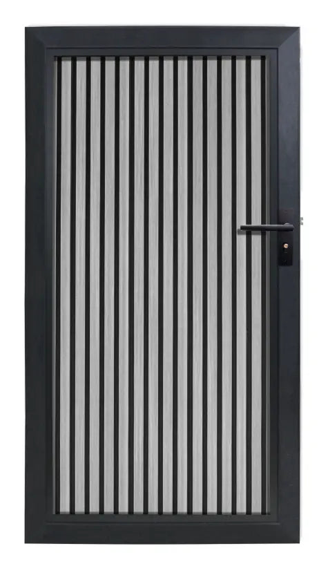 Porte de jardin composite 90cm (tous les couleurs) Facadeck