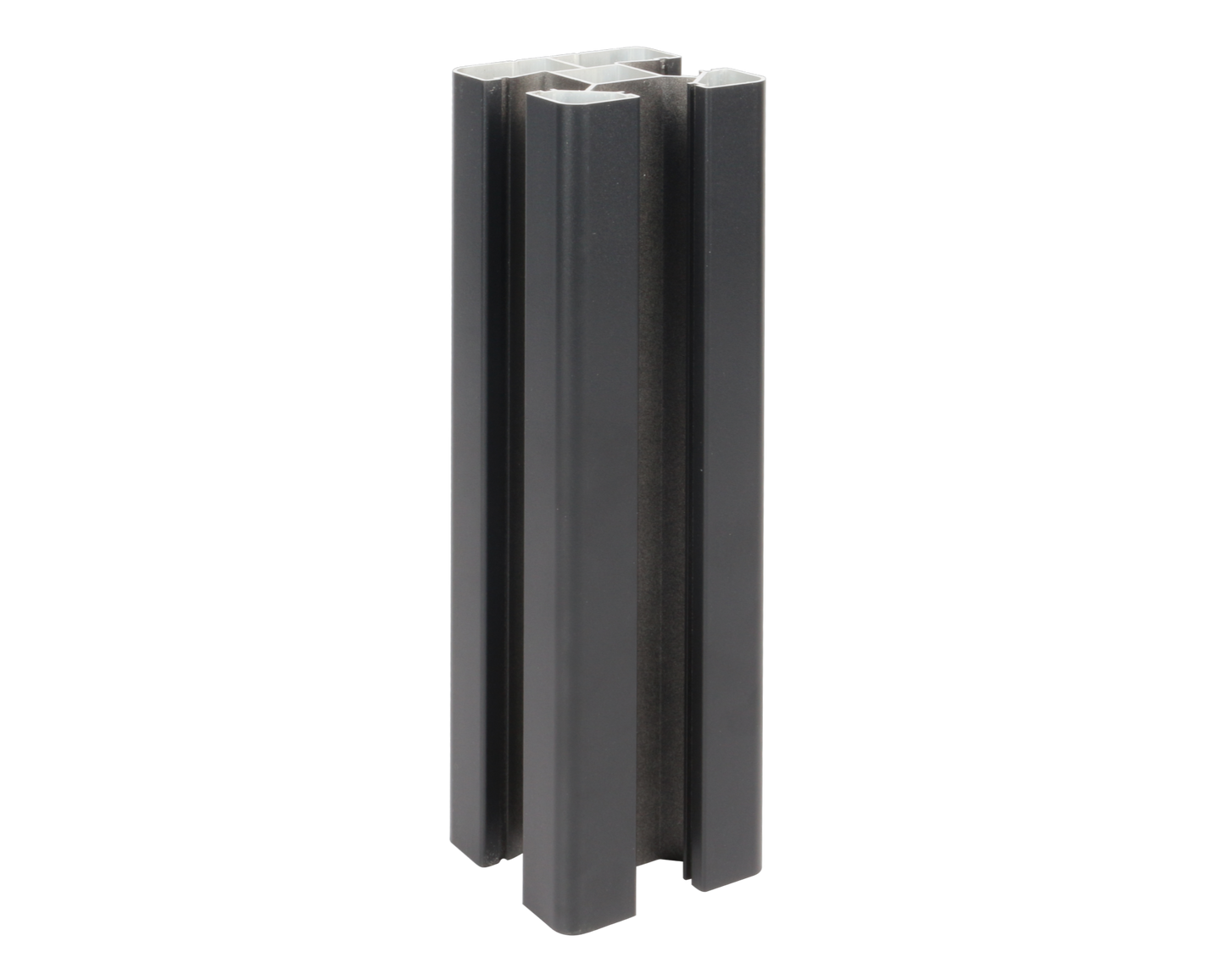 Poteau aluminium noir 280cm