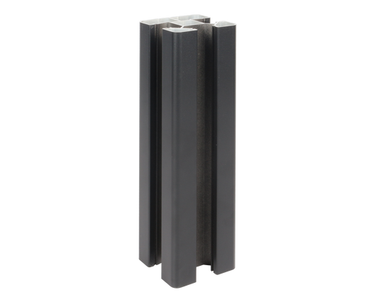 Poteau aluminium noir 280cm