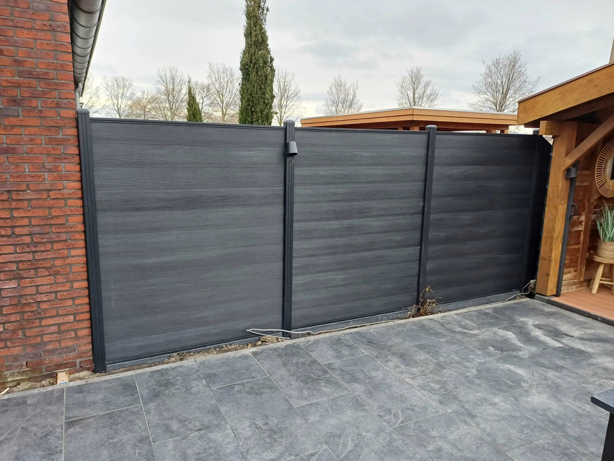 Clôture en composite ANTHRACITE Facadeck