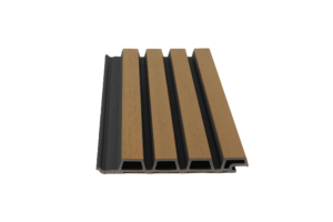 Panneau composite Premium Teak/Noir 290cm