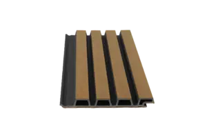 Panneau composite Premium Teak/Noir 290cm Facadeck