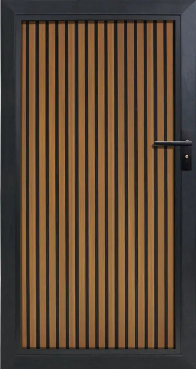 Porte de jardin composite 90cm (tous les couleurs) Facadeck