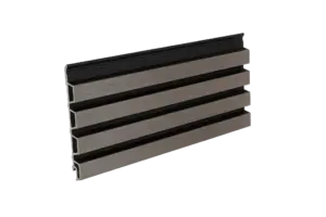 Panneau composite Premium Walnut/Noir 290cm Facadeck