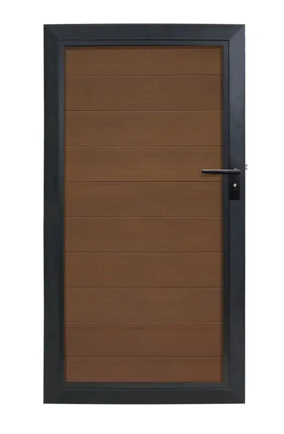 Porte de jardin composite 90cm (tous les couleurs) Facadeck