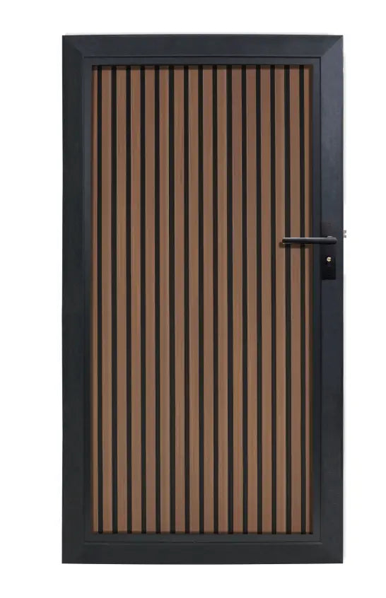 Porte de jardin composite 90cm (tous les couleurs) Facadeck