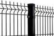 Panneau de Clôture Rigide 3D – Fil Ø 4 mm – RAL9005 - Largeur 250 cm Facadeck Wood Composite
