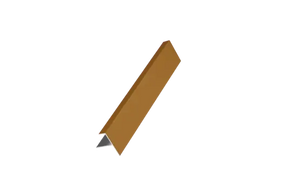 Profil de finition pour bardage composite chêne Facadeck