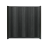 Clôture en composite NOIR rhombus VERICAL