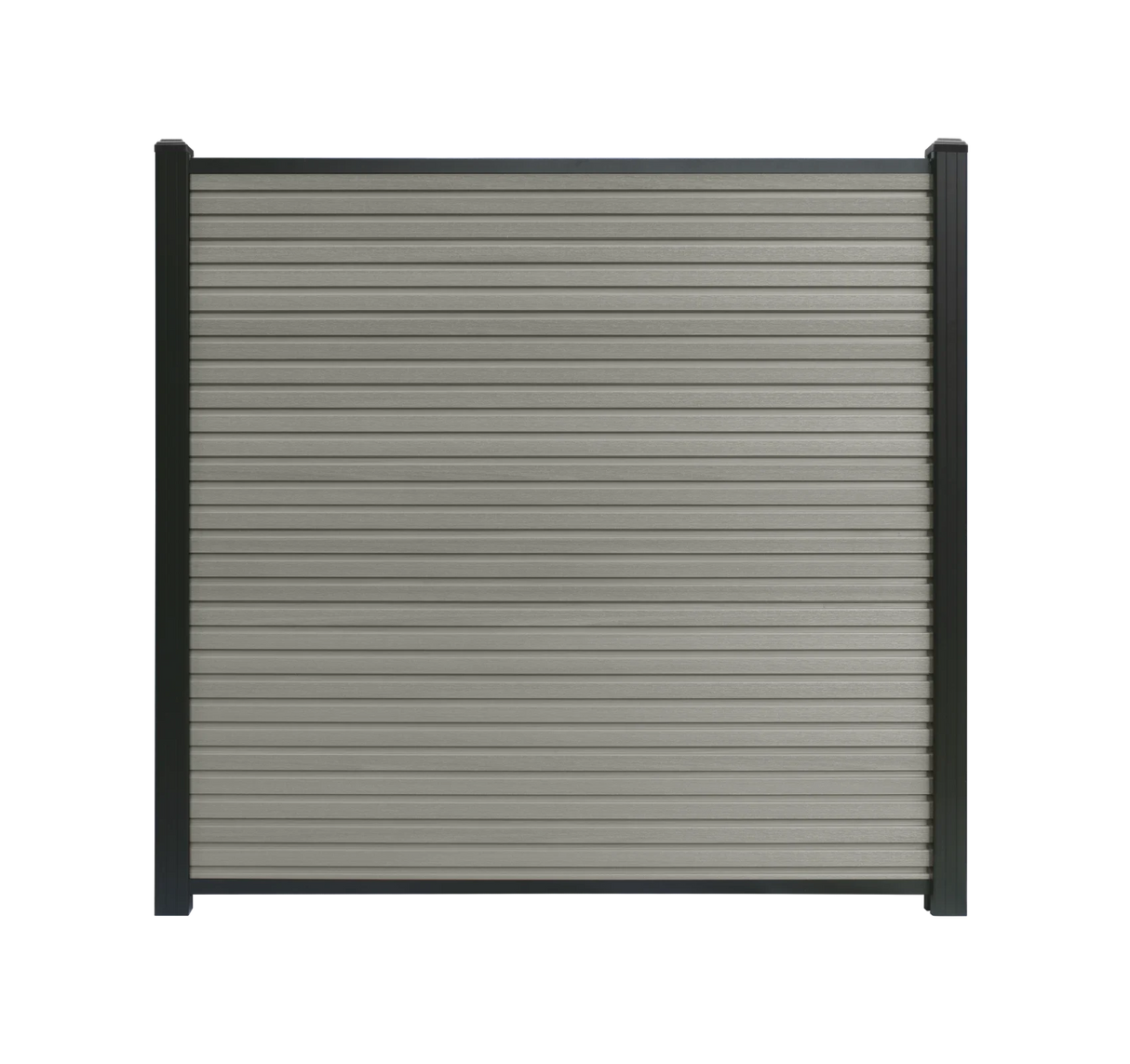 Clôture en composite GRIS CLAIR rhombus