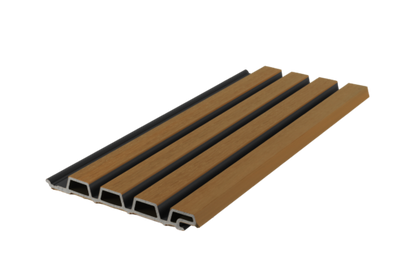 Panneau composite Premium Teak/Noir 290cm
