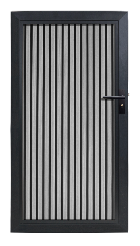 Porte de jardin composite 90cm (tous les couleurs)
