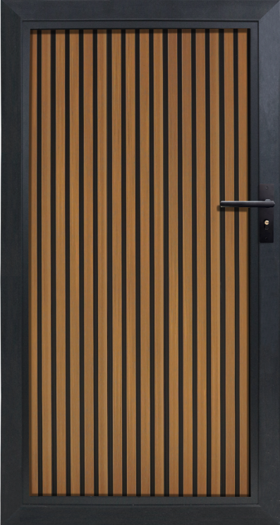 Porte de jardin composite 90cm (tous les couleurs)