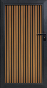 Porte de jardin composite 90cm (tous les couleurs)