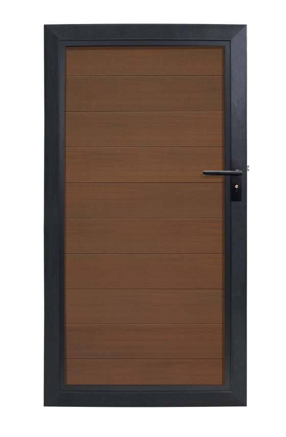 Porte de jardin composite 90cm (tous les couleurs)